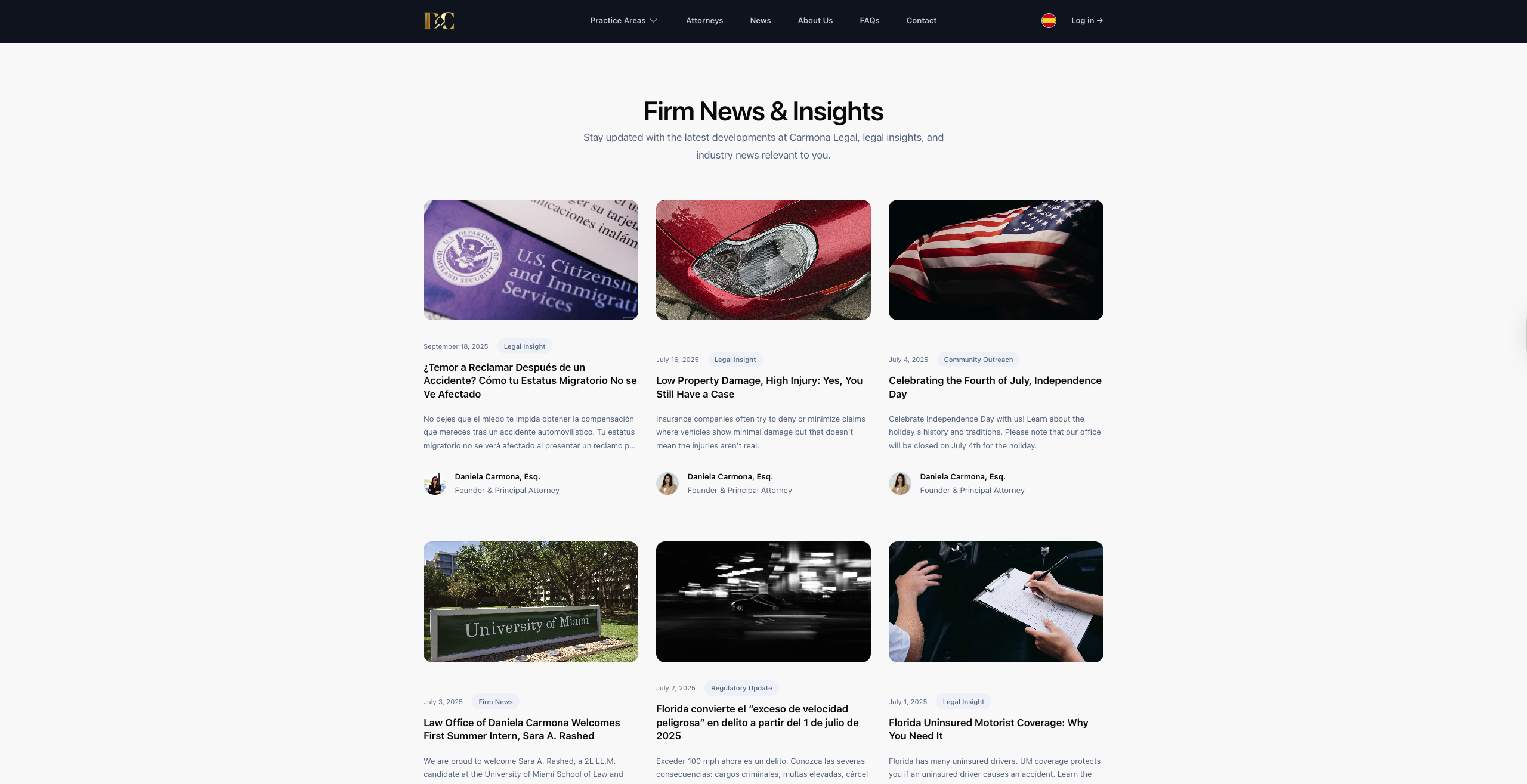 Law Office of Daniela Carmona